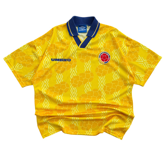 1994 Colombia - World Cup Home Jersey - L