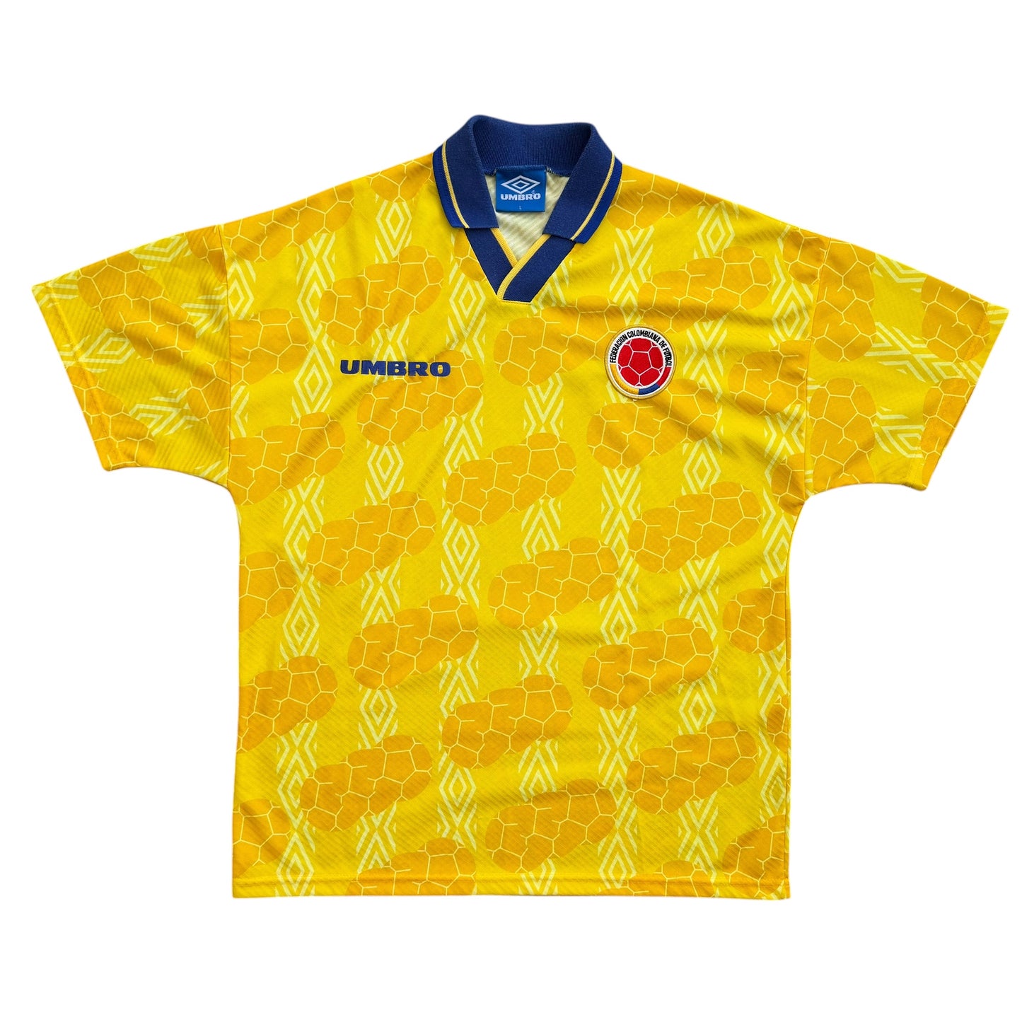 1994 Colombia - World Cup Home Jersey - L