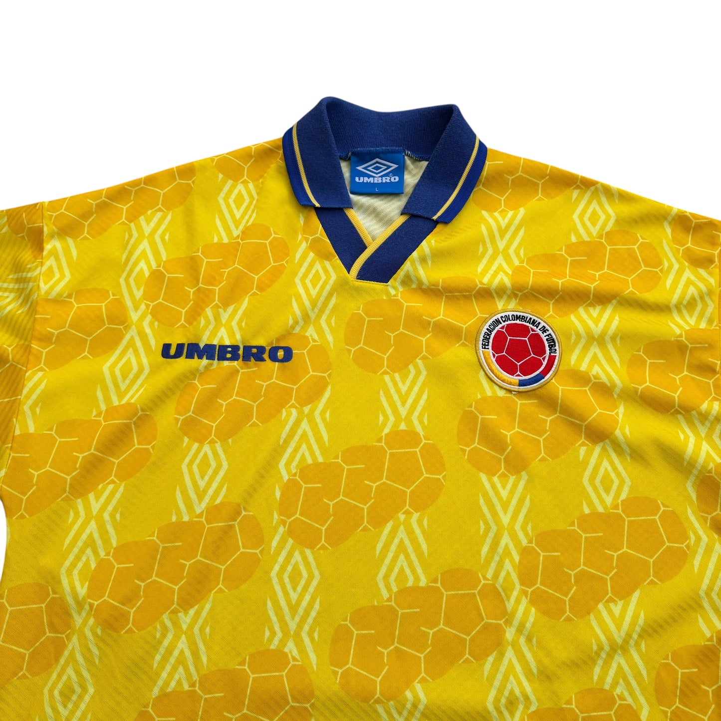 1994 Colombia - World Cup Home Jersey - L