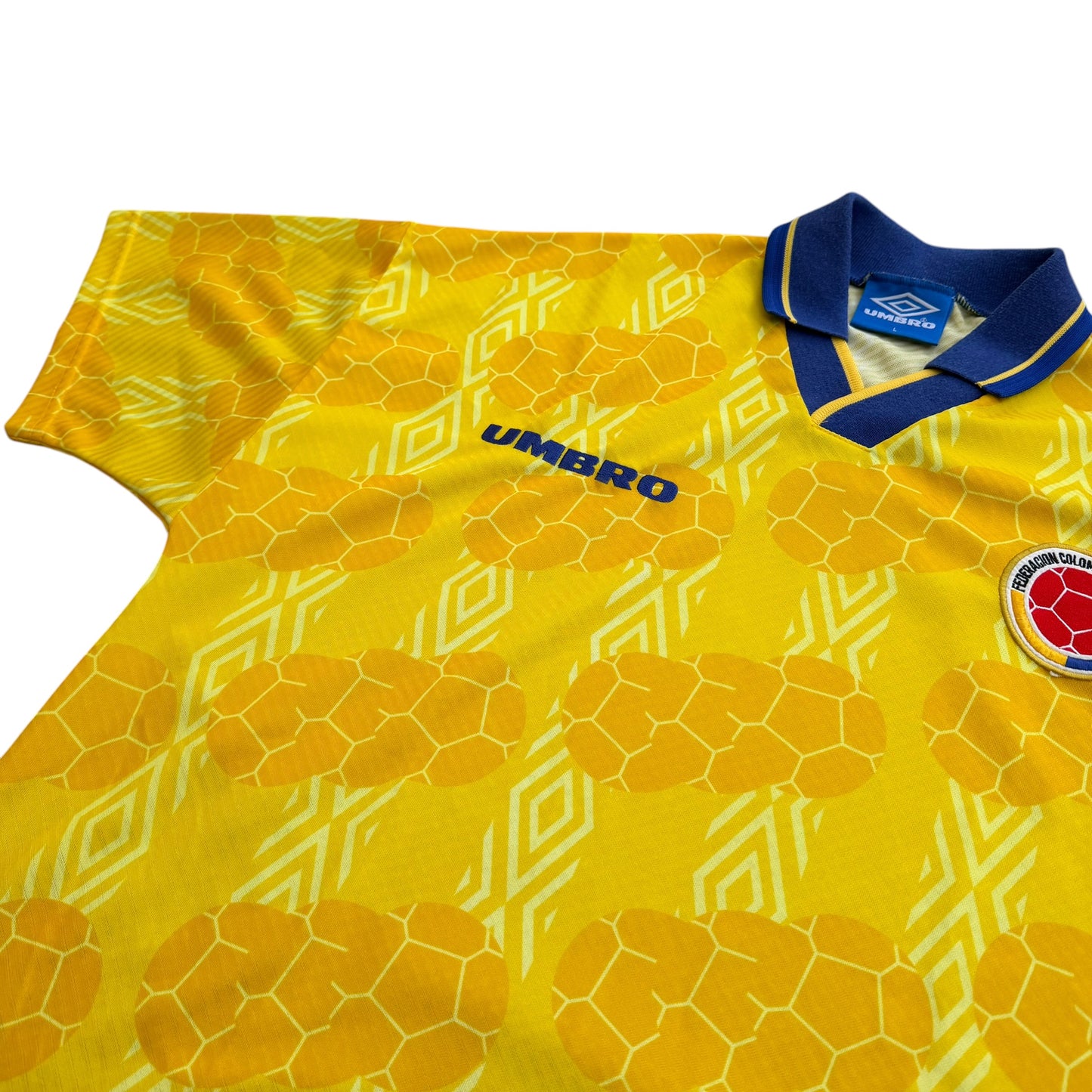 1994 Colombia - World Cup Home Jersey - L