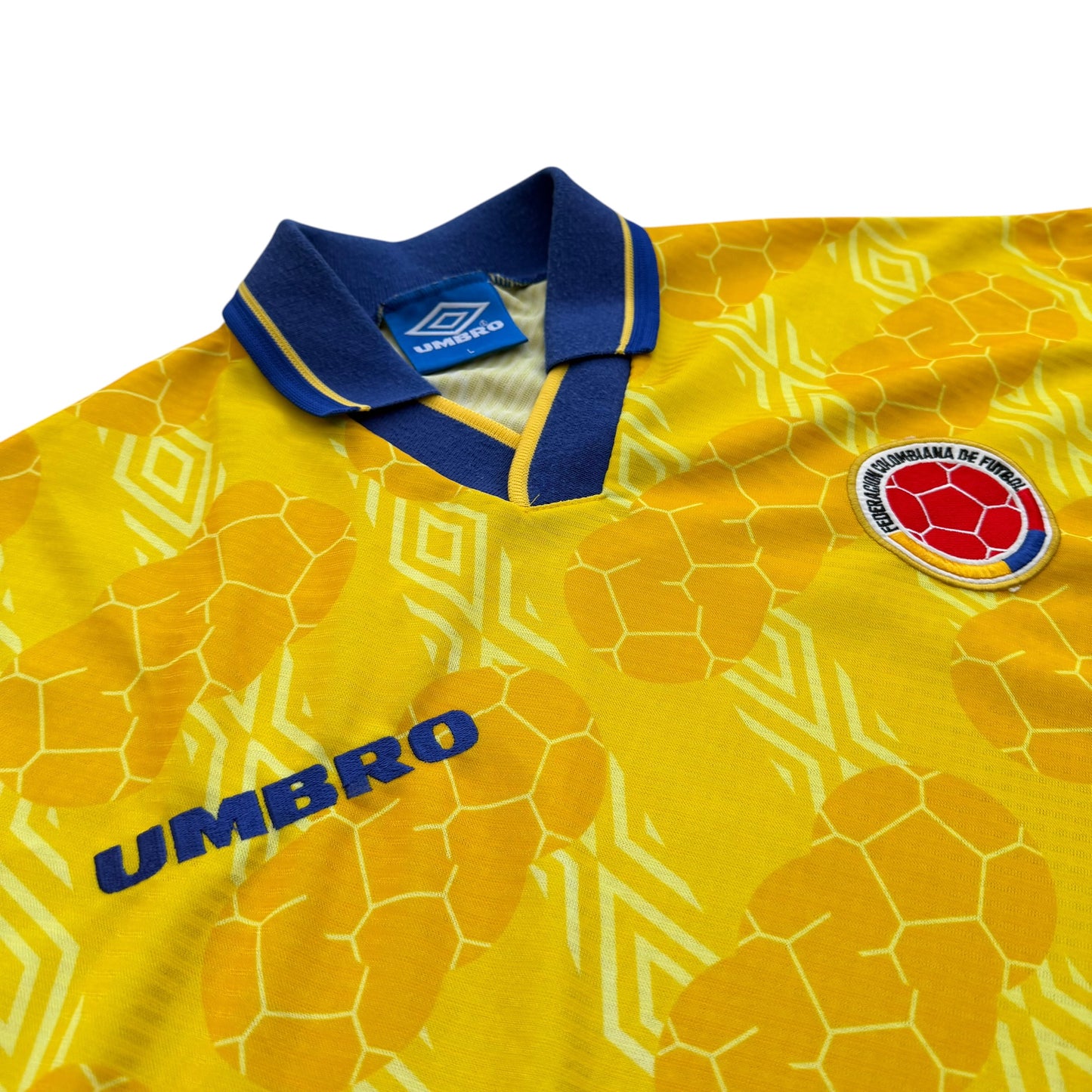 1994 Colombia - World Cup Home Jersey - L