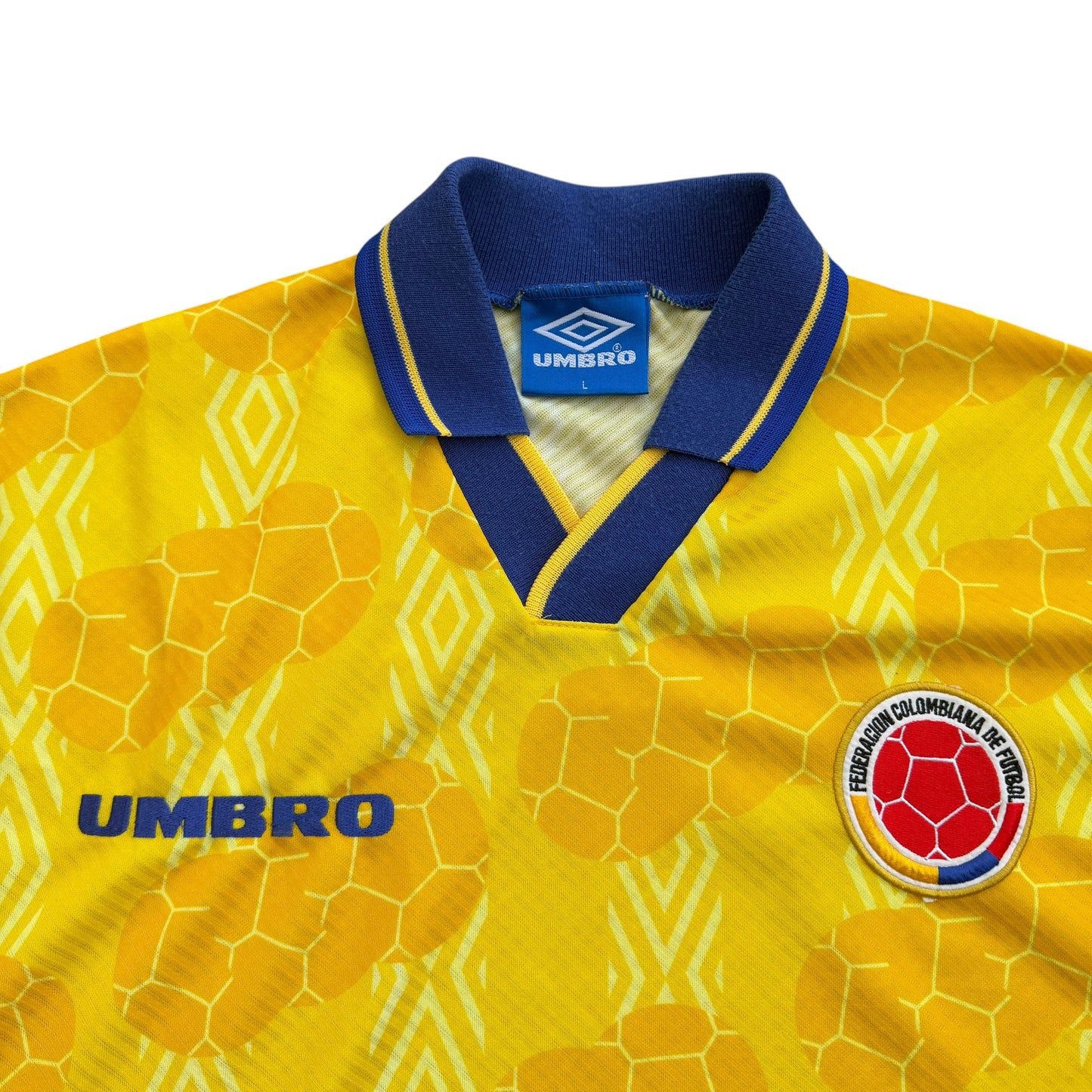1994 Colombia - World Cup Home Jersey - L