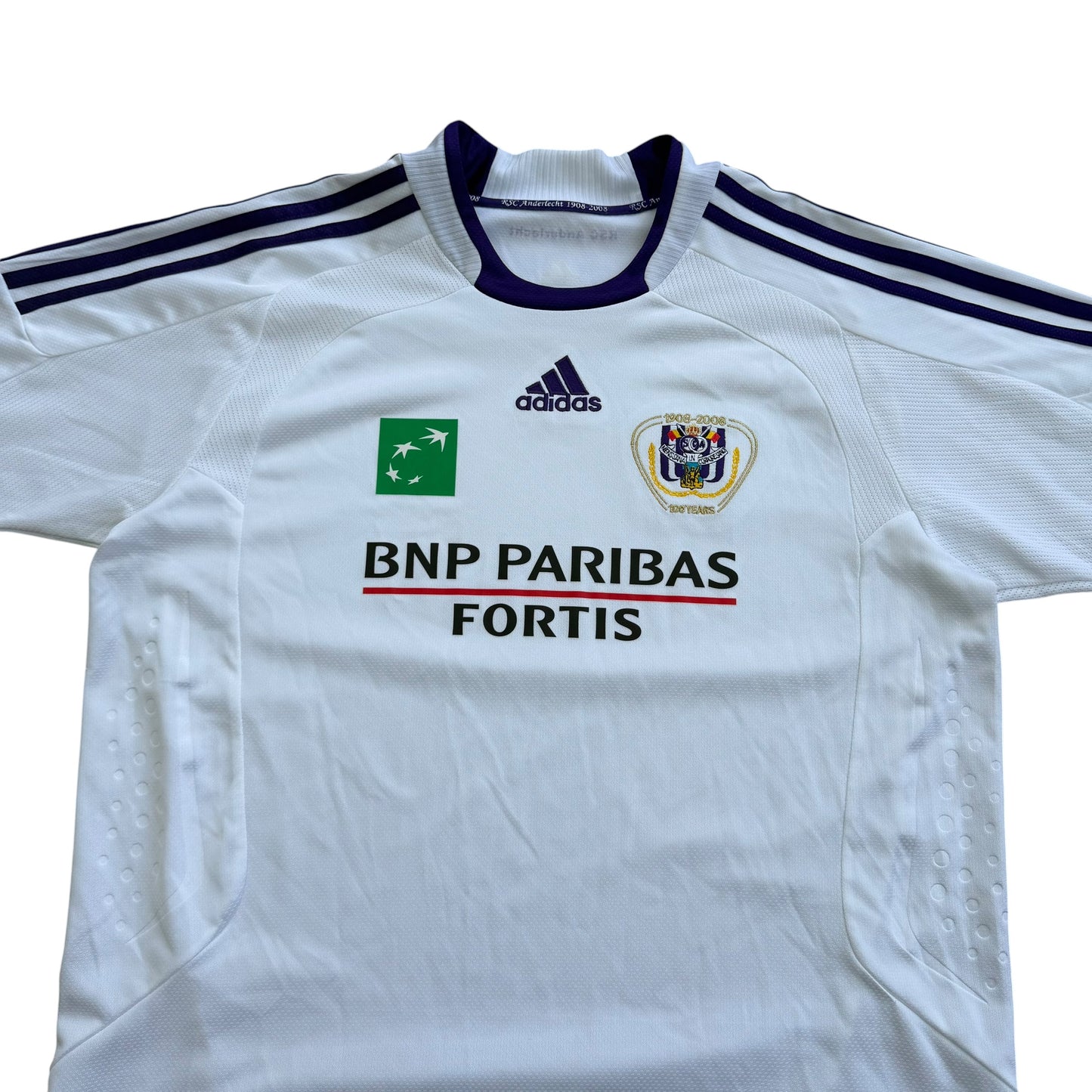 2008 RSC Anderlecht Centenary Adidas Football Jersey - L