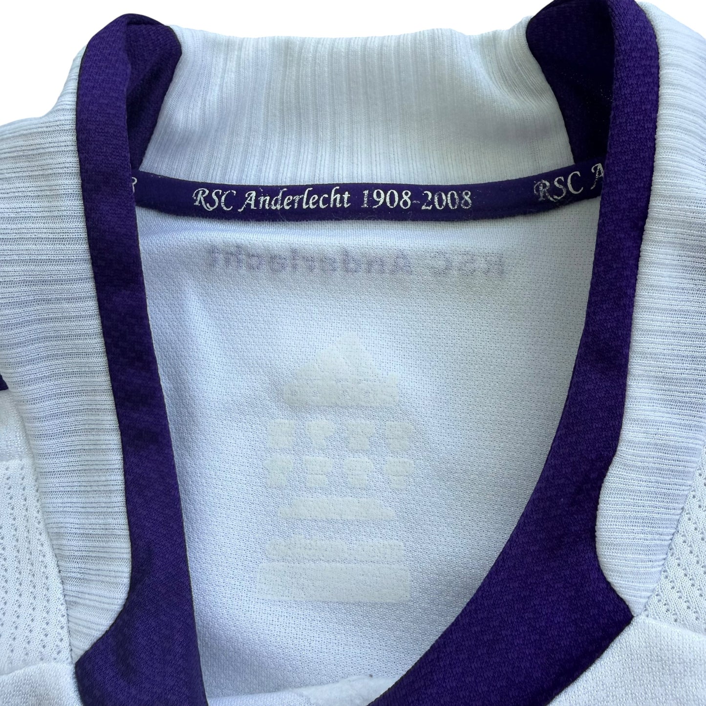 2008 RSC Anderlecht Centenary Adidas Football Jersey - L