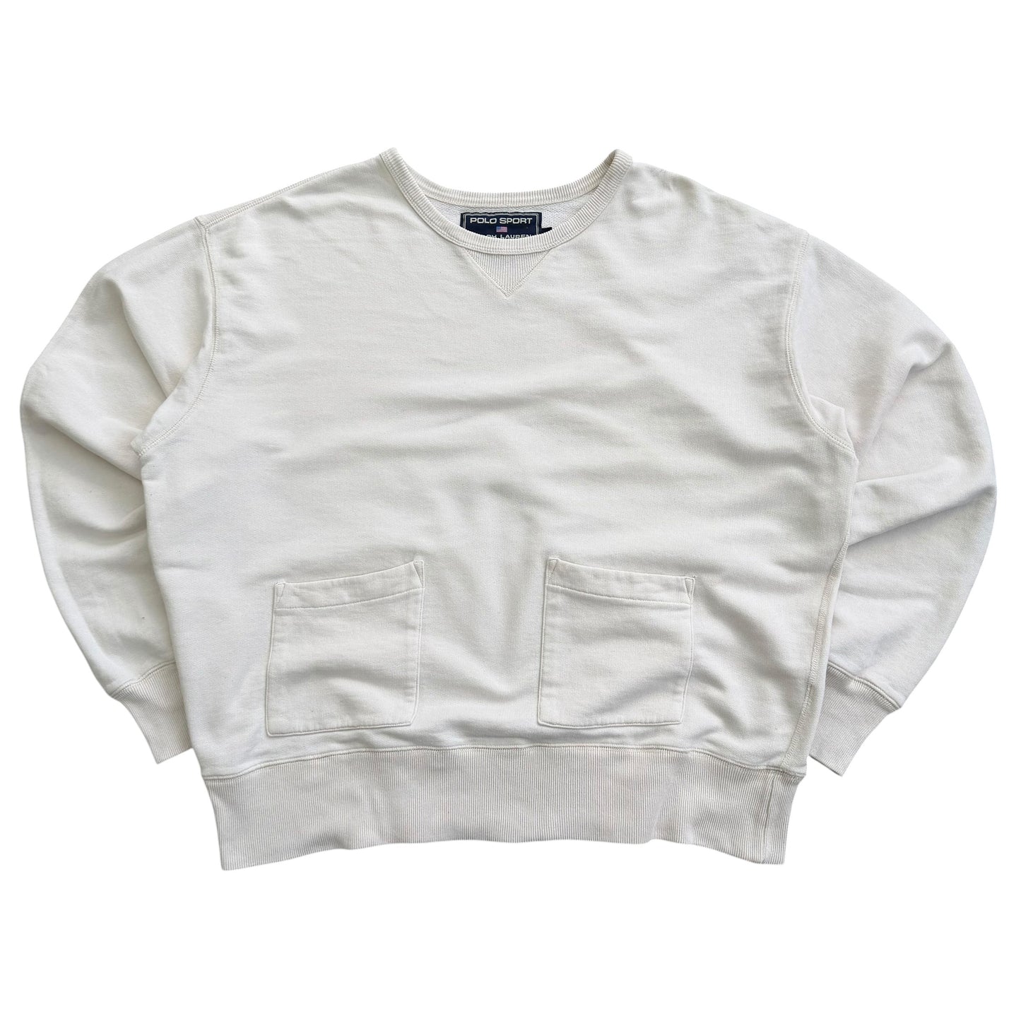 1990's Polo Sport Ralph Lauren - Double Pocket Crewneck - L