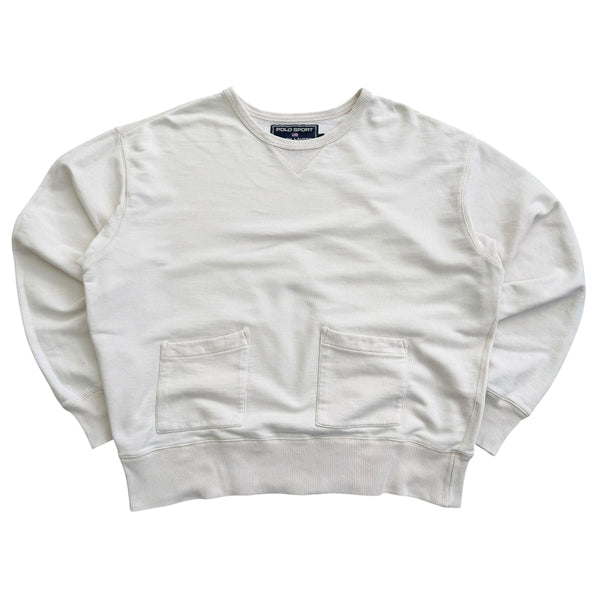 1990's Polo Sport Ralph Lauren - Double Pocket Crewneck - L