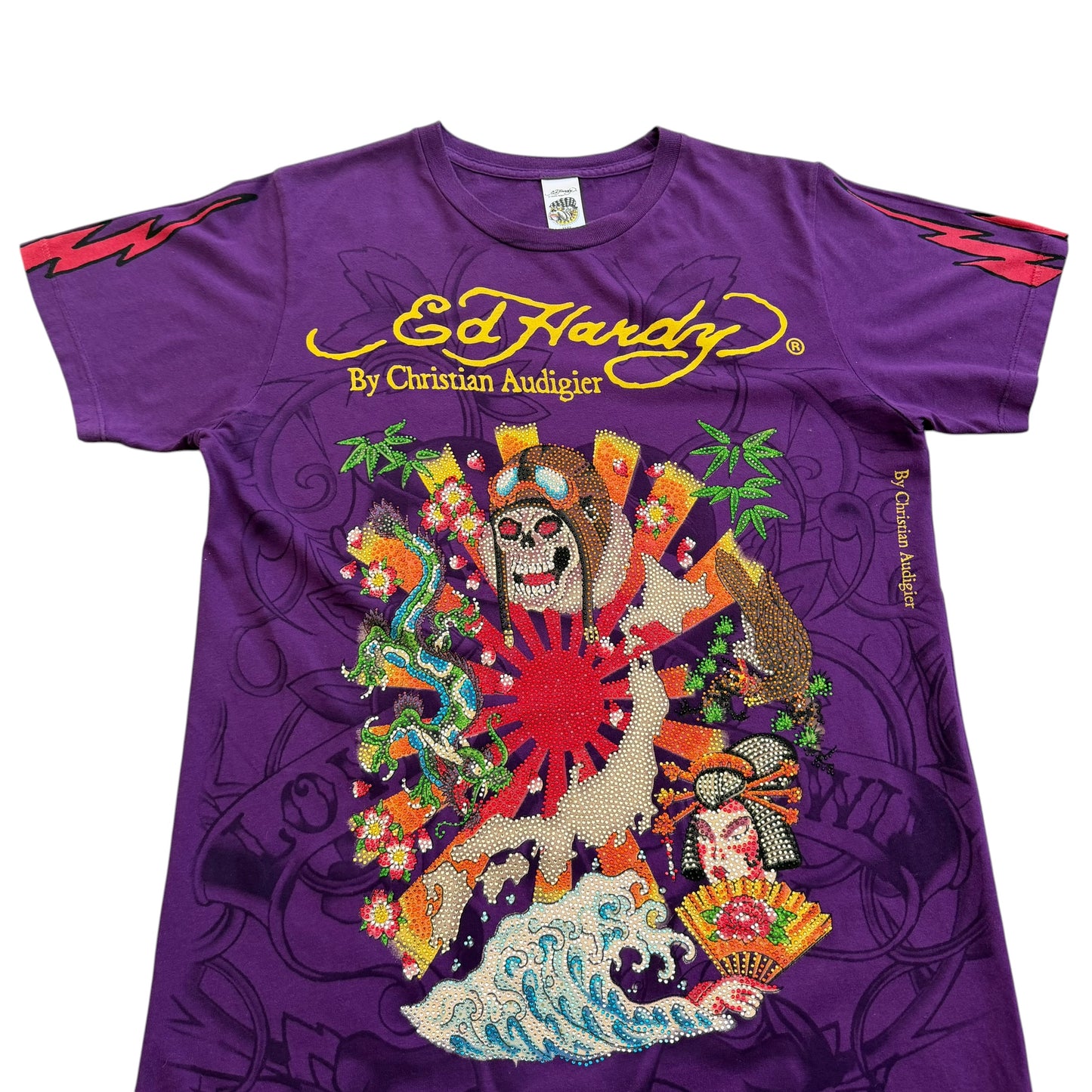 2000’s Ed Hardy “Love Kills Slowly” - Rhinestone T-Shirt - S
