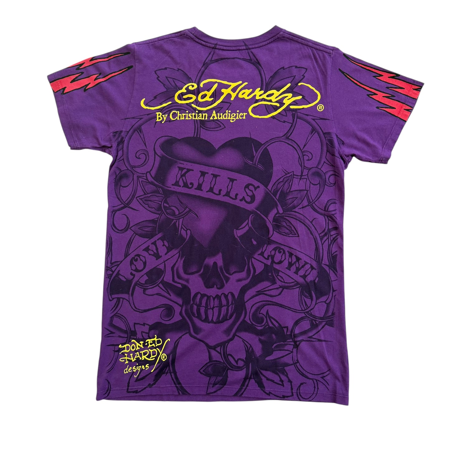 2000’s Ed Hardy “Love Kills Slowly” - Rhinestone T-Shirt - S