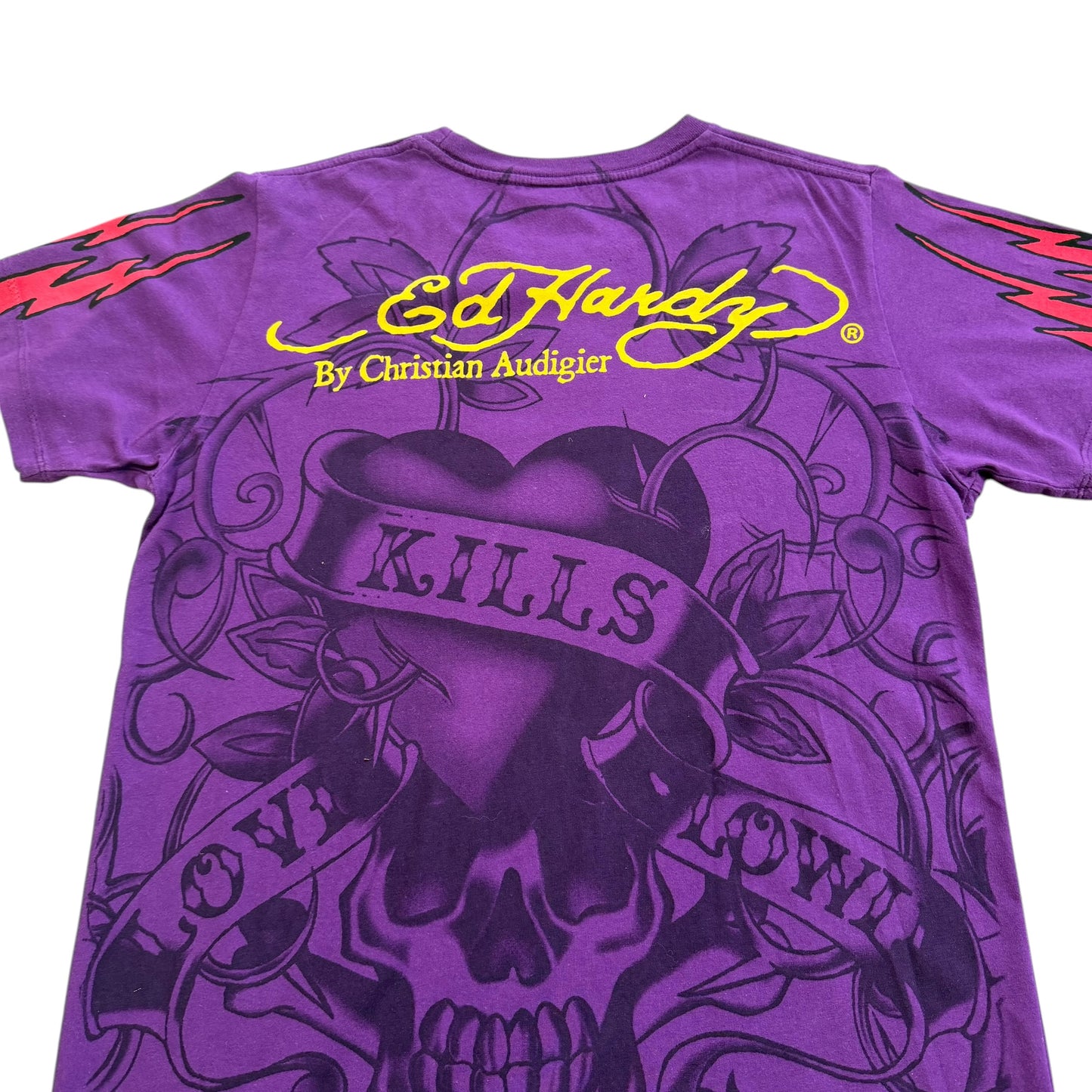 2000’s Ed Hardy “Love Kills Slowly” - Rhinestone T-Shirt - S