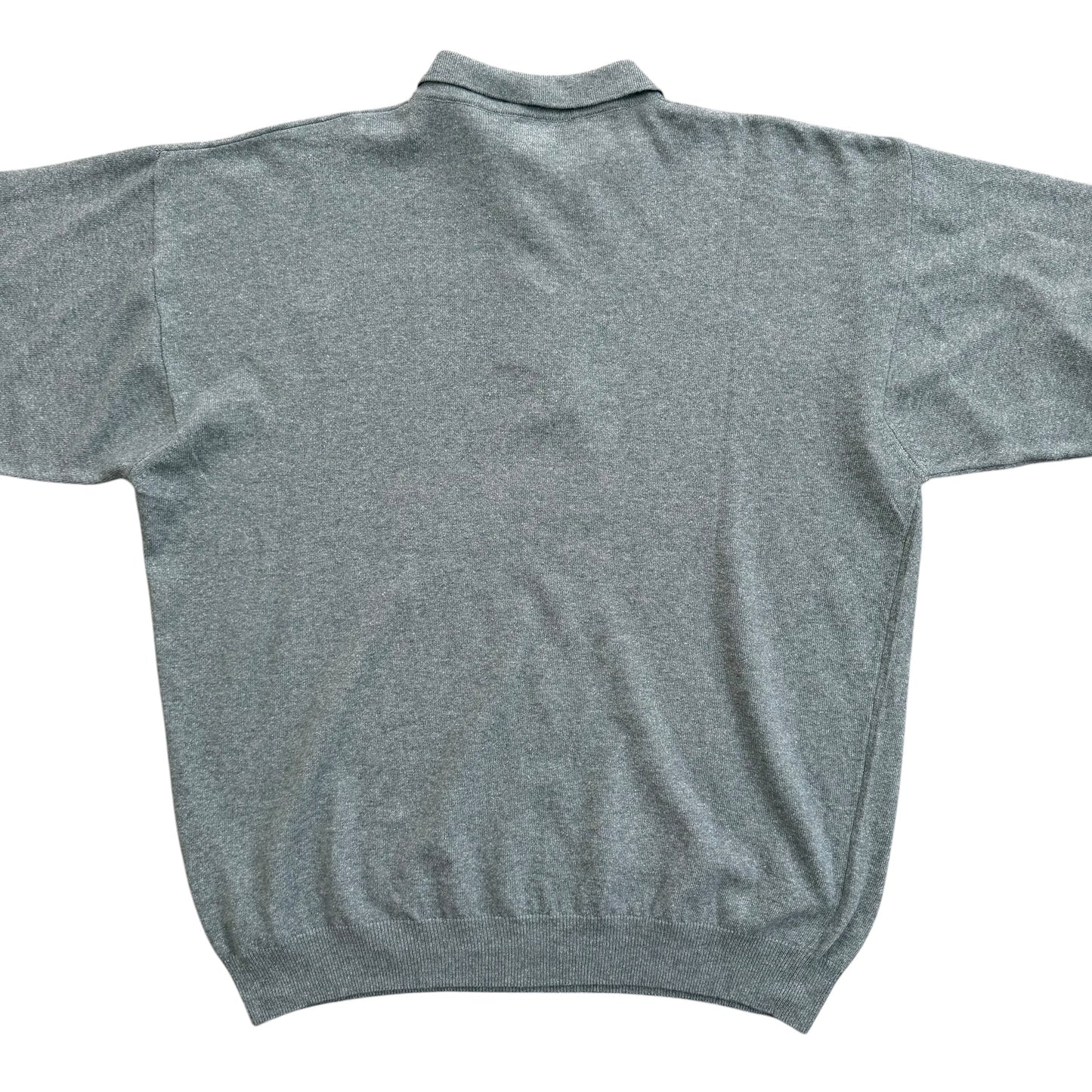 1990's C.P. Company- Ideas from Massimo Osti Knitted Polo Sweater - L