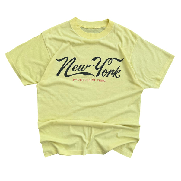 1970's New York - "It's The Real Thing" Coca-Cola Bootleg Tee - M