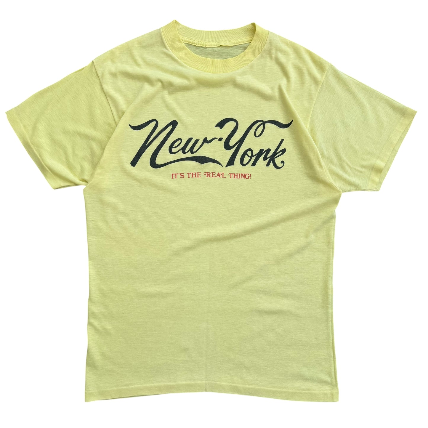 1970's New York - "It's The Real Thing" Coca-Cola Bootleg Tee - M