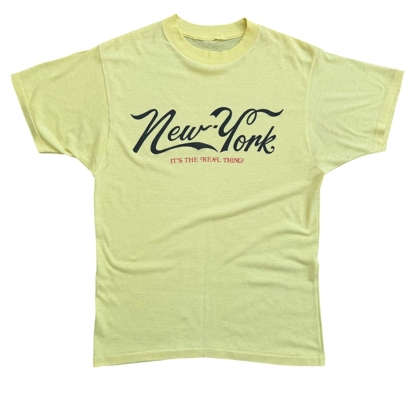 1970's New York - "It's The Real Thing" Coca-Cola Bootleg Tee - M