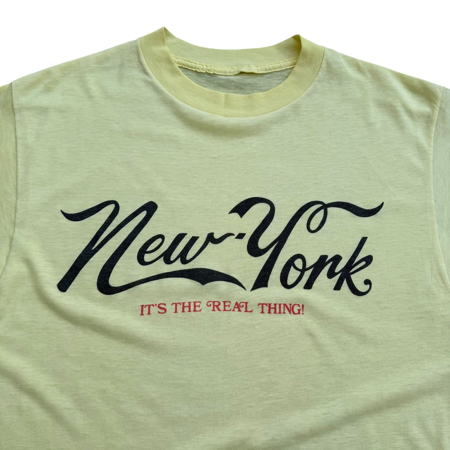 1970's New York - "It's The Real Thing" Coca-Cola Bootleg Tee - M
