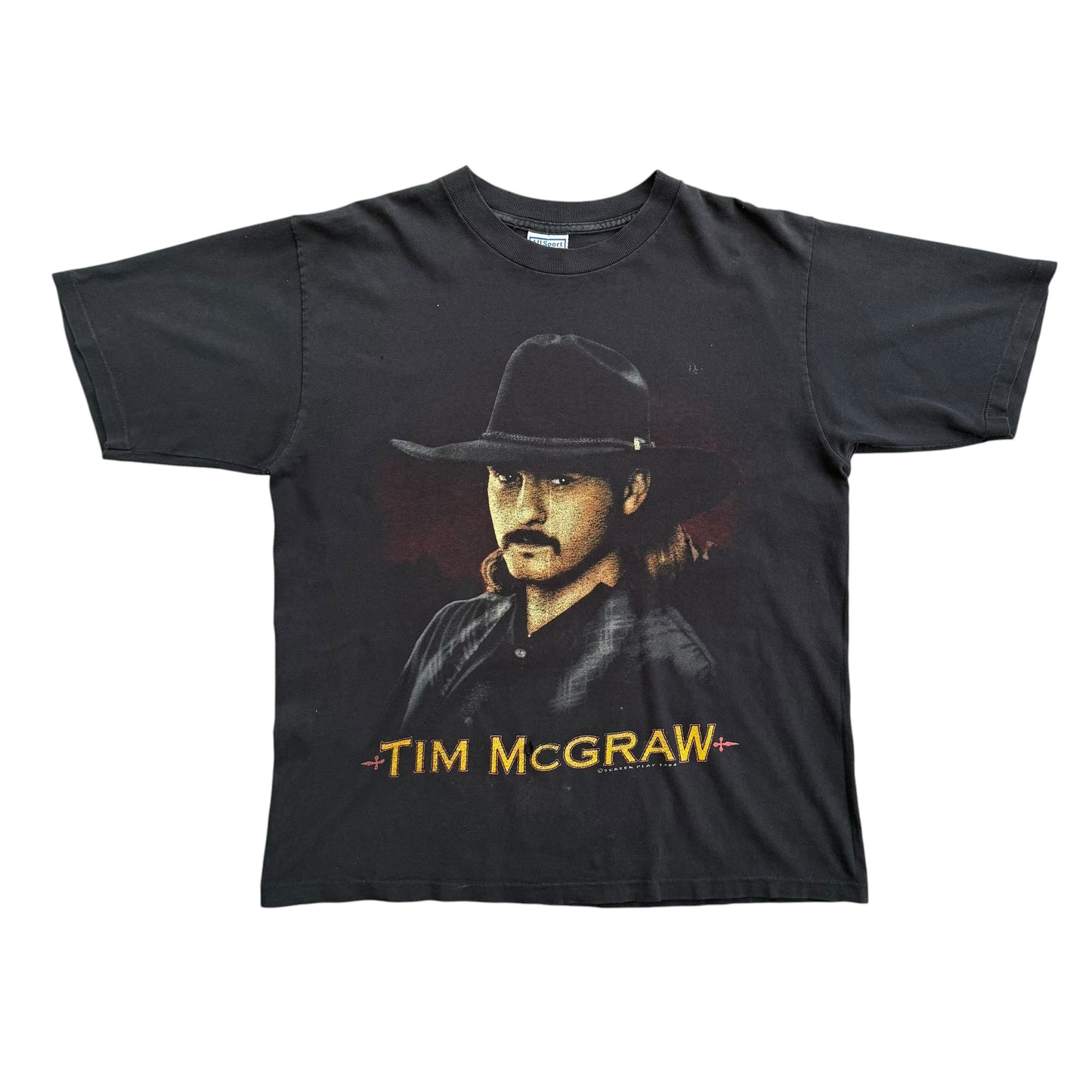 1994 Tim McGraw - Don't Take The Girl - Country Tour Distressed Graphic T-shirt - XL