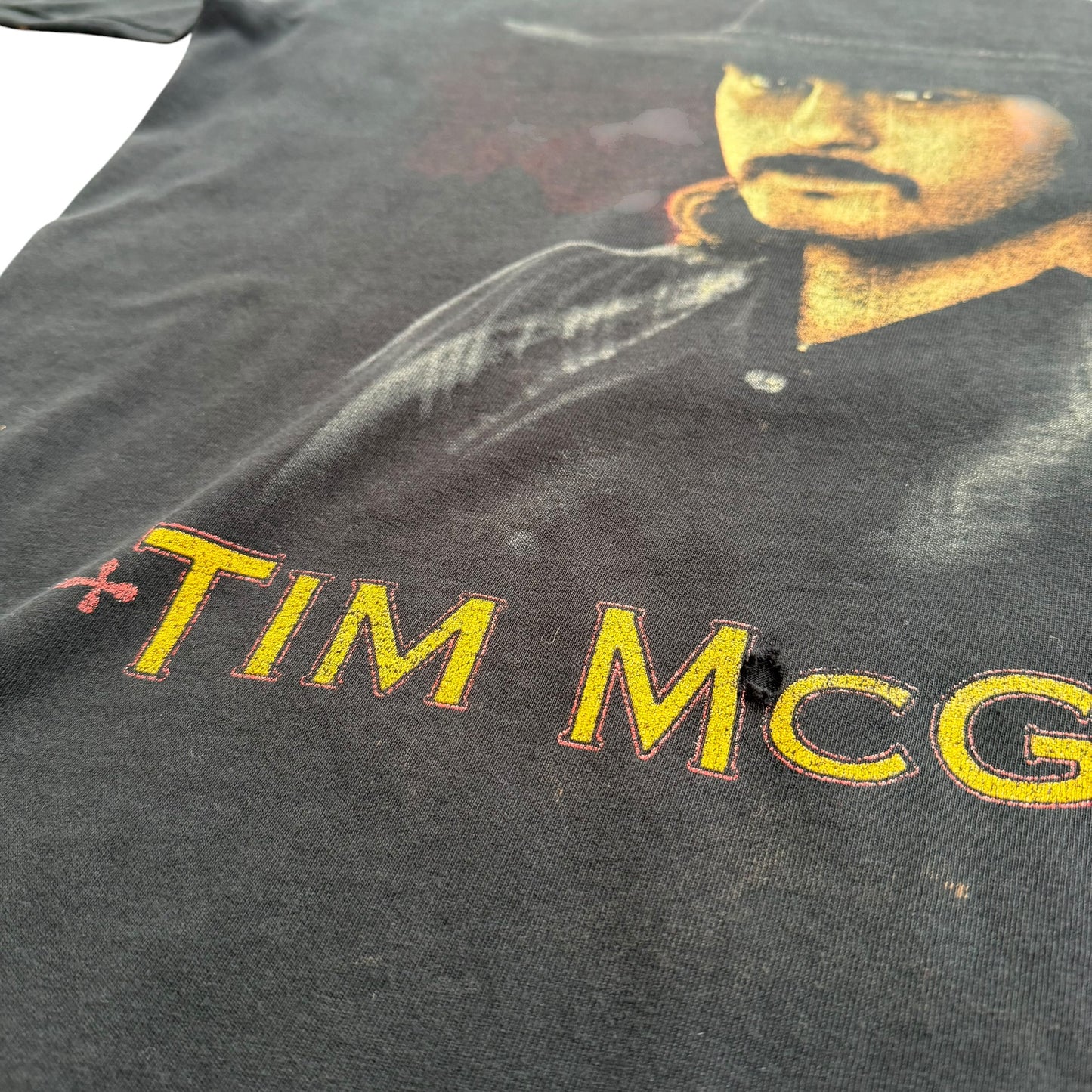 1994 Tim McGraw - Don't Take The Girl - Country Tour Distressed Graphic T-shirt - XL