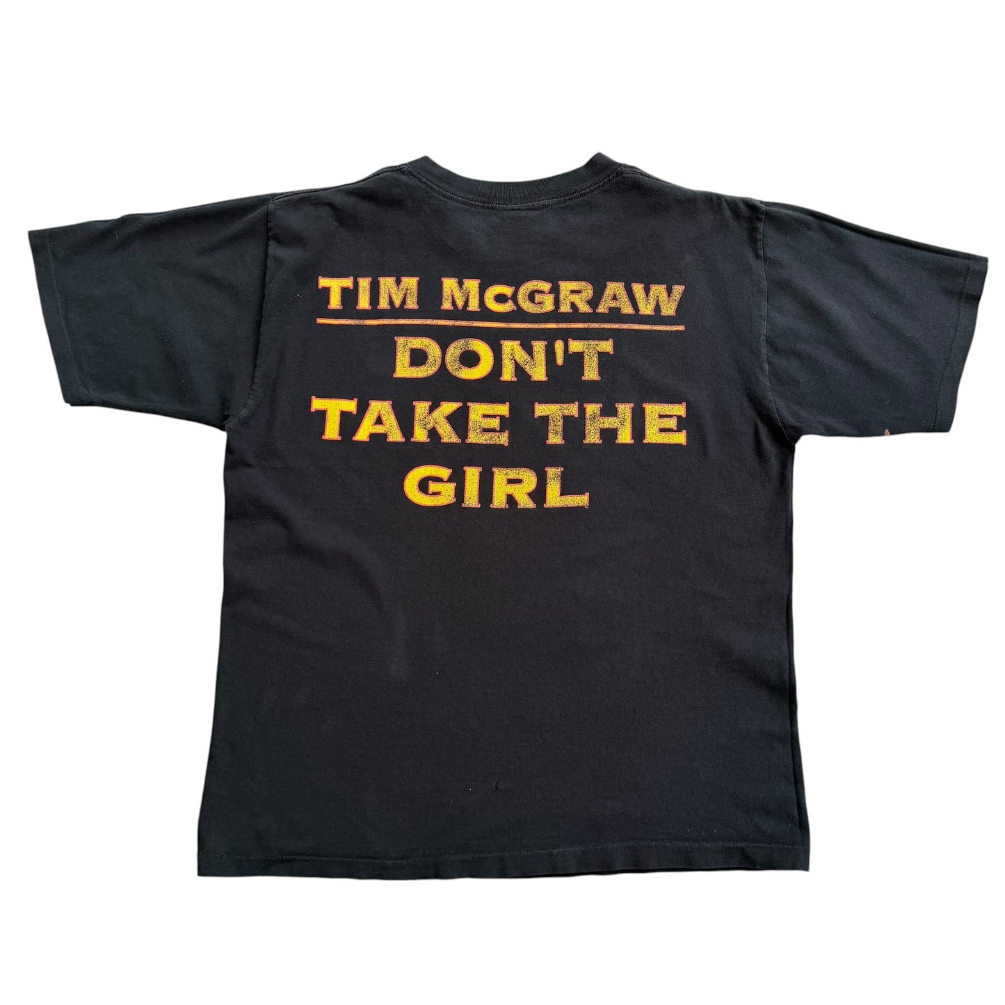 1994 Tim McGraw - Don't Take The Girl - Country Tour Distressed Graphic T-shirt - XL